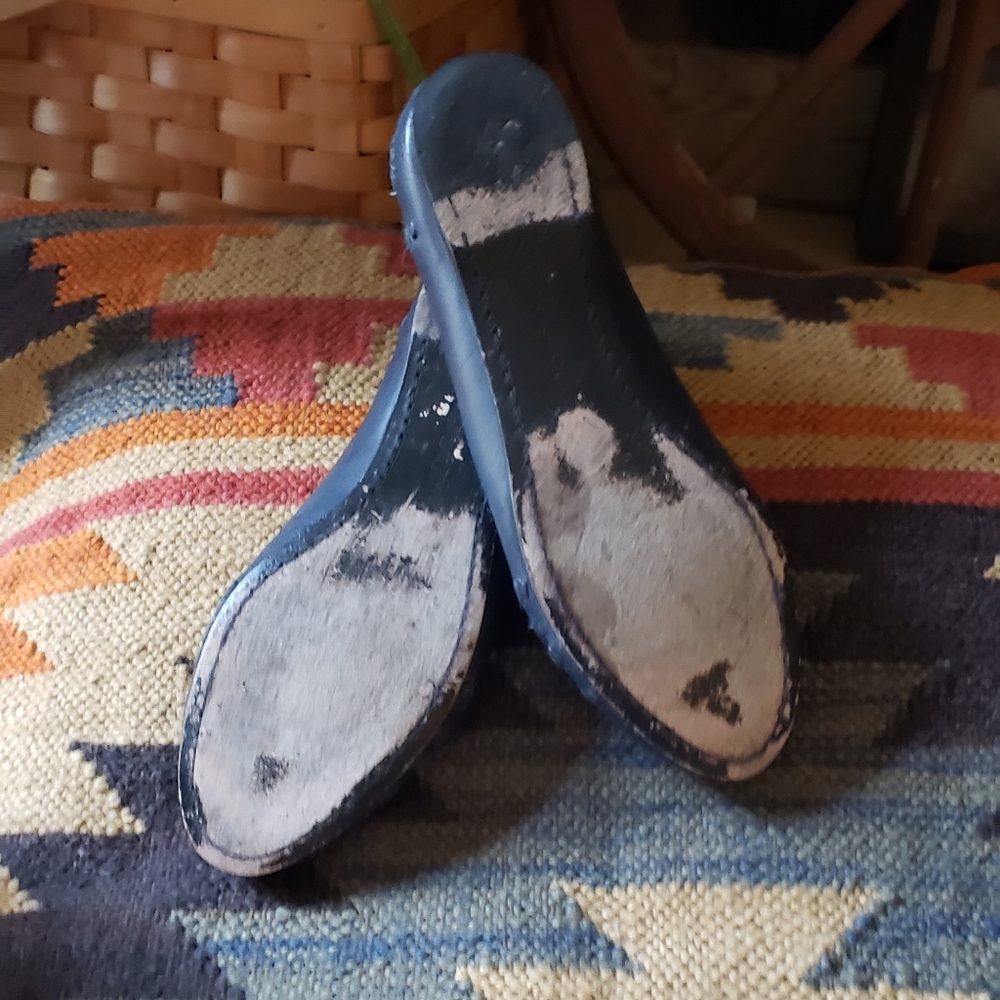 JACK ROGERS WAVERLY LEATHER BALLET FLATS - Picture 3 of 5